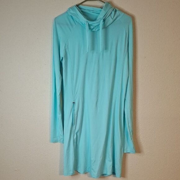 Exofficio active cowl neck pullover hoodie size small - Picture 1 of 6